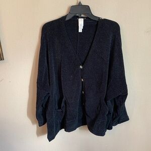 Marla Wynne Chenille Sweater L